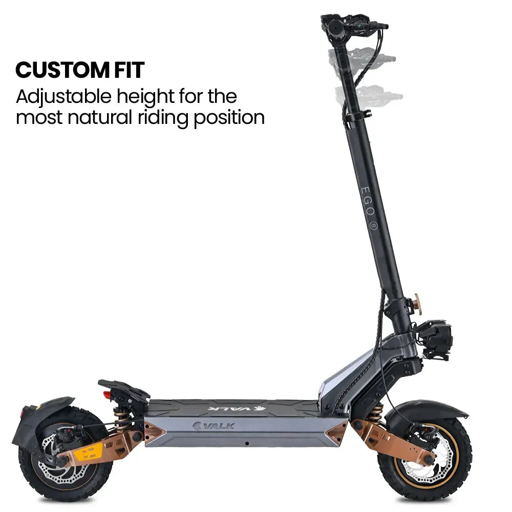 Utrecht Electric Scooter, 500W, 55km Range, Black Bronze