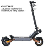 Utrecht Electric Scooter, 500W, 55km Range, Black Bronze