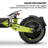 Utrecht Electric Scooter, 500W, 55km Range, Black Green