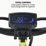 Utrecht Electric Scooter, 500W, 55km Range, Black Green