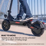 Utrecht Electric Scooter, 500W, 55km Range, Black