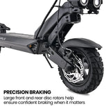 Utrecht Electric Scooter, 500W, 55km Range, Black