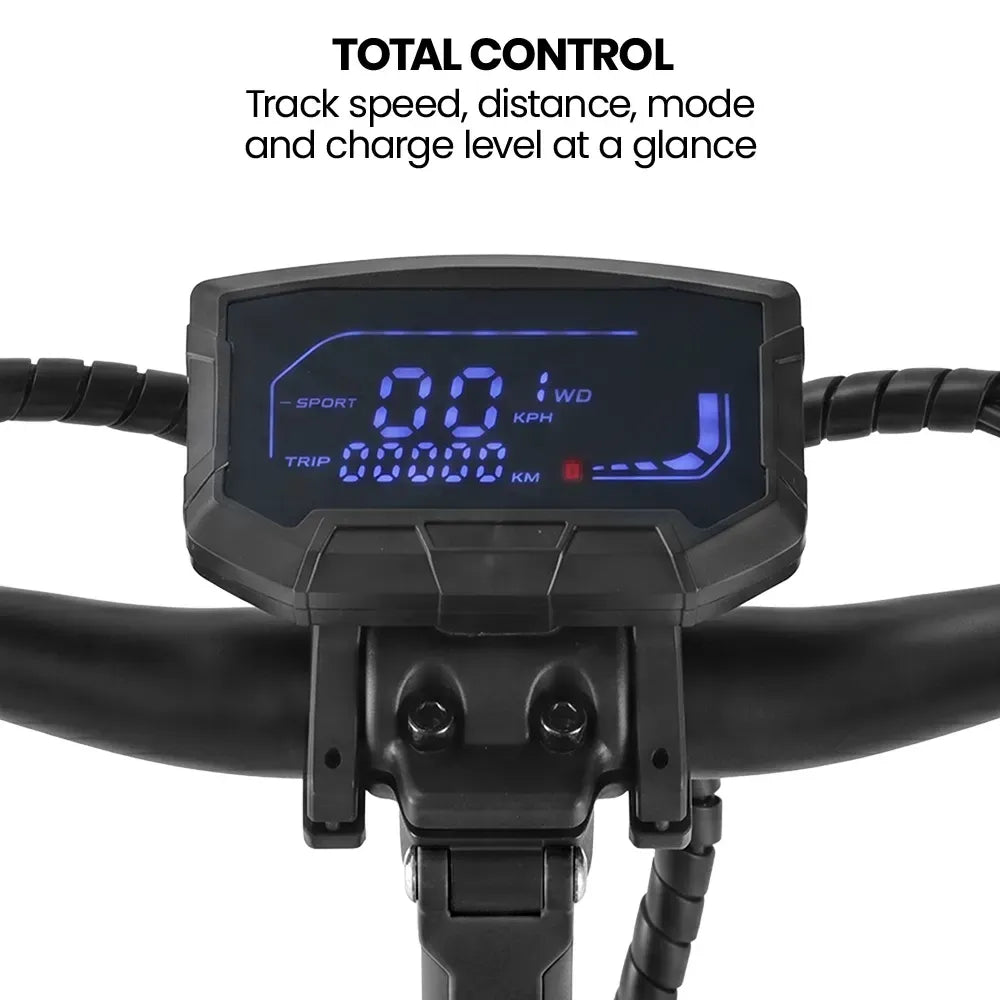 Utrecht Electric Scooter, 500W, 55km Range, Black