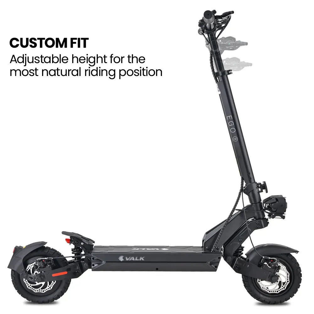 Utrecht Electric Scooter, 500W, 55km Range, Black