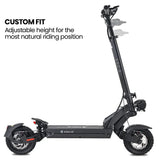 Utrecht Electric Scooter, 500W, 55km Range, Black