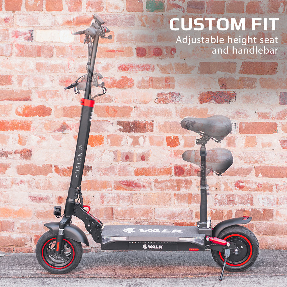 Eindhoven Electric Scooter, 800W, 50km Range, Silver Black
