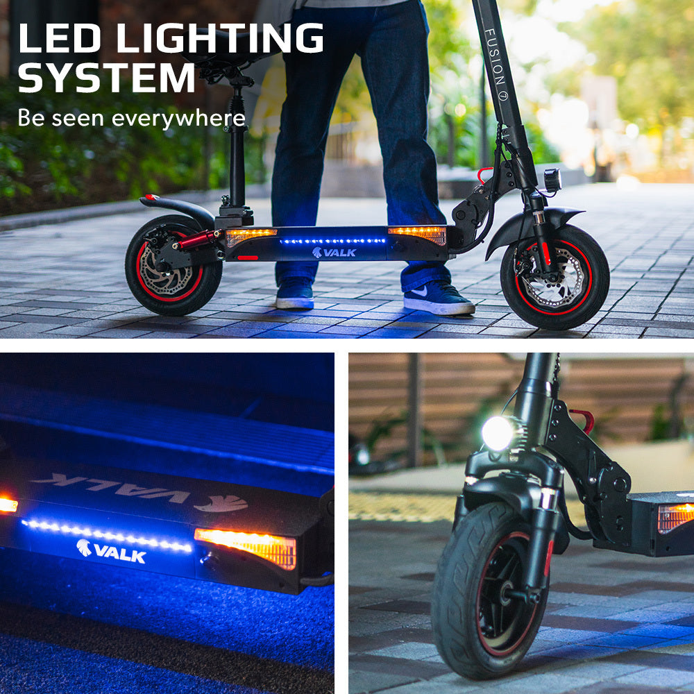 Eindhoven Electric Scooter, 800W, 50km Range, Silver Black