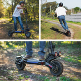 Gouda Dual Motor Electric Scooter, 1600W, 60km Range, Black