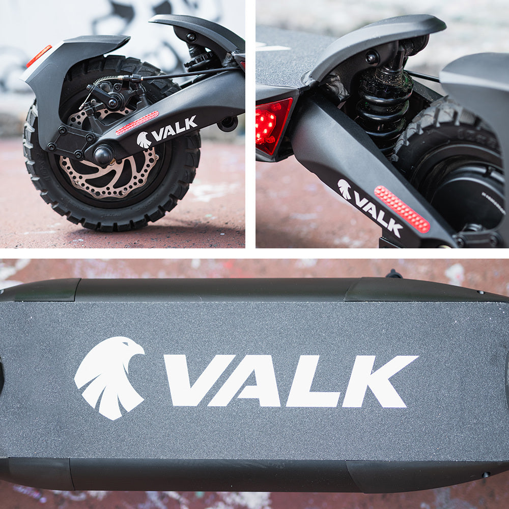 Gouda Dual Motor Electric Scooter, 1600W, 60km Range, Black
