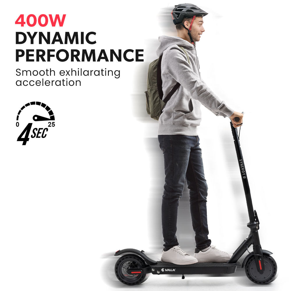 Maastricht Electric Scooter, 400W, 25km Range, Black