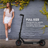 Maastricht Electric Scooter, 400W, 25km Range, Black