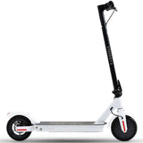 Maastricht white lightweight folding electric commuter scooter