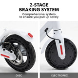 Maastricht Electric Scooter, 400W, 25km Range, White