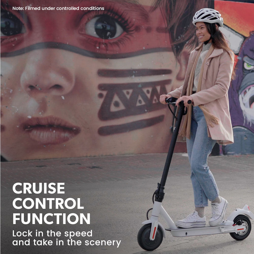 Maastricht Electric Scooter, 400W, 25km Range, White