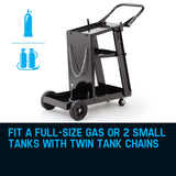 Sabden Welding Cart Trolley, 3 Shelf, Steel, 50kg Capacity