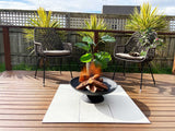 Elegant Cast Iron Outdoor Fire Pit