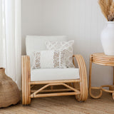 Boho Textured Cushion Cover — Africa Cotton Toweling 30 x 50cm — Allure Home Collections