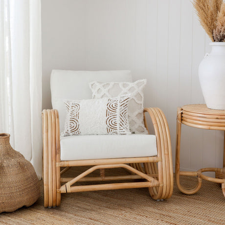 Boho Textured Cushion Cover — Africa Cotton Toweling 30 x 50cm — Allure Home Collections