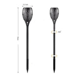 Galatone Solar Garden Torch Light, 51 LED, Flame Effect