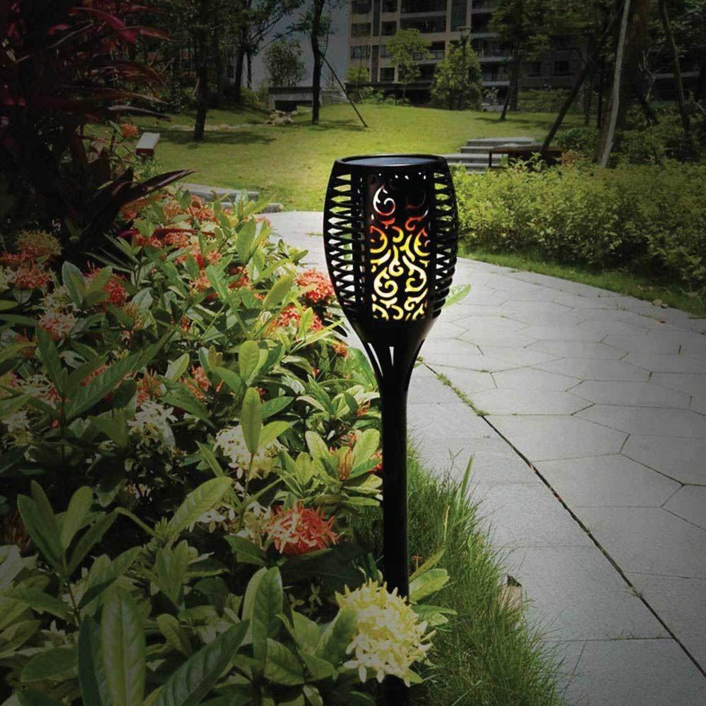 Galatone Solar Garden Torch Light, 51 LED, Flame Effect