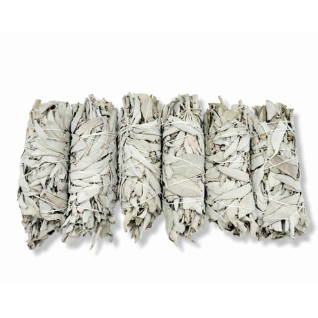 White Sage Smudge Sticks Set Of 6