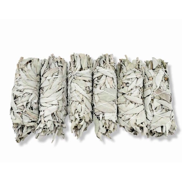 White Sage Smudge Sticks Set Of 6