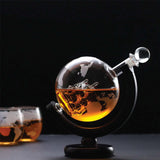 Jaun Whisky Globe Decanter Set, 850ml, 2 Glasses