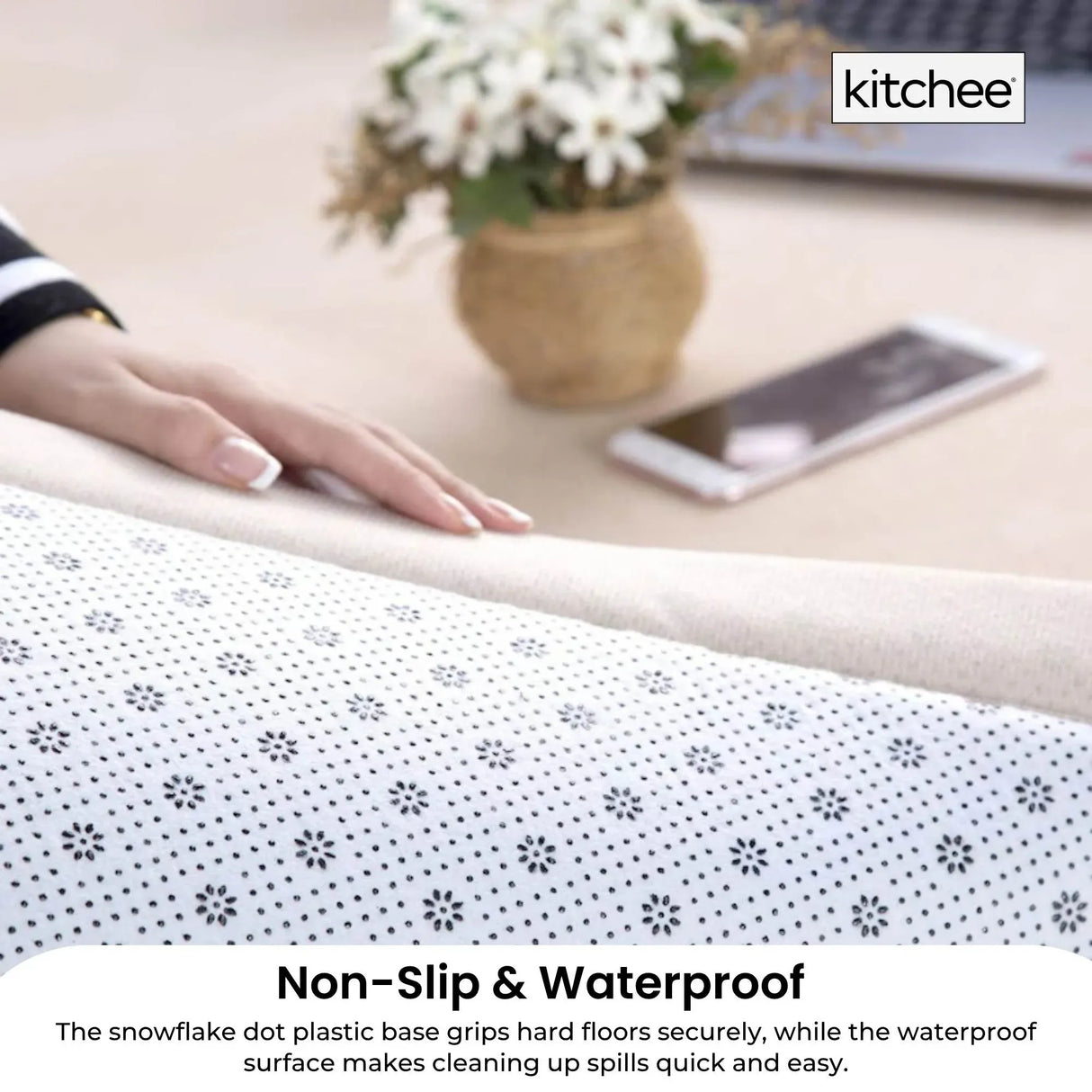Tatami Style Padded Foam Floor Mat Grey 150 x 200cm, view 2