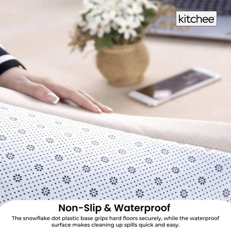 Tatami Style Padded Foam Floor Mat Cream 150 x 200cm, view 3