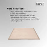 Tatami Style Padded Foam Floor Mat Cream 200 x 200cm, view 7