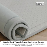 Tatami Style Padded Foam Floor Mat Grey 200 x 200cm, view 4