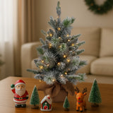 Snowy Stamford Spruce Mini Christmas Tree