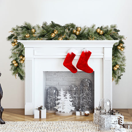Christabelle 2.7m Gold Bauble LED Garland