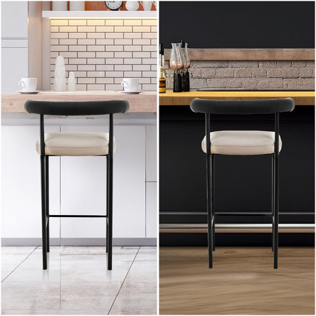Sarantino Cedric Modern Bar Stool