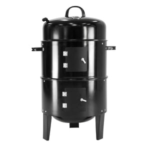 Cosy Corner 3 in 1 charcoal BBQ smoker for backyard grilling and smoking