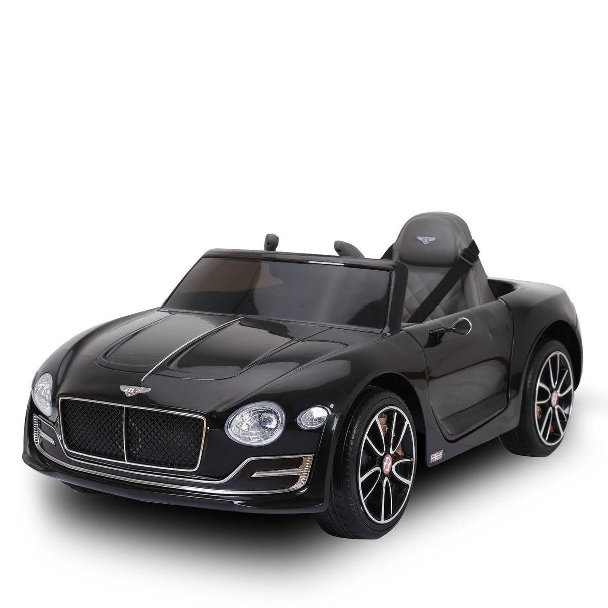Thornton black kids electric ride on luxury coupe