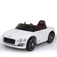 Thornton white kids electric ride on luxury coupe
