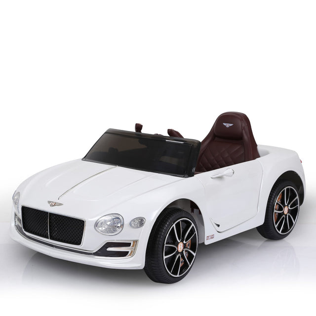 Thornton white kids electric ride on luxury coupe