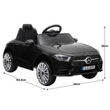 Snetterton Kids Ride On Car, 12V Electric, Black