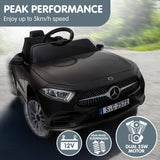 Snetterton Kids Ride On Car, 12V Electric, Black