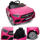 Snetterton Kids Ride On Car, 12V Electric, Pink