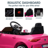 Snetterton Kids Ride On Car, 12V Electric, Pink