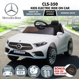 Snetterton Kids Ride On Car, 12V Electric, White