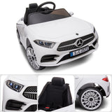 Snetterton Kids Ride On Car, 12V Electric, White