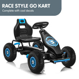 Traful Kids Pedal Go Kart, Blue