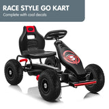 Traful Kids Pedal Go Kart, Red
