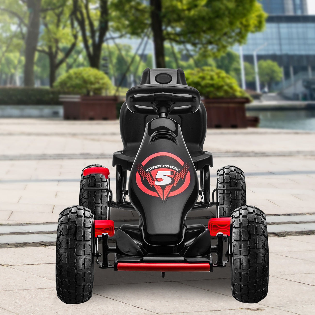 Traful Kids Pedal Go Kart, Red