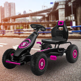 Traful Kids Pedal Go Kart, Rose Pink