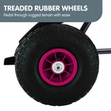 Traful Kids Pedal Go Kart, Rose Pink
