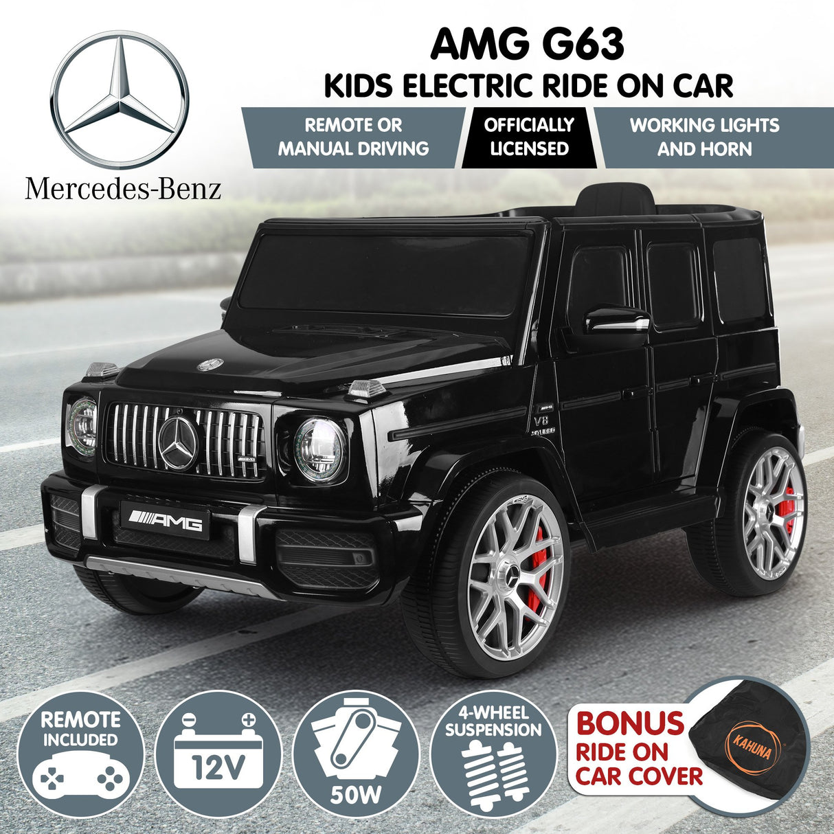 Aintree Kids Ride On Car, 12V Electric
